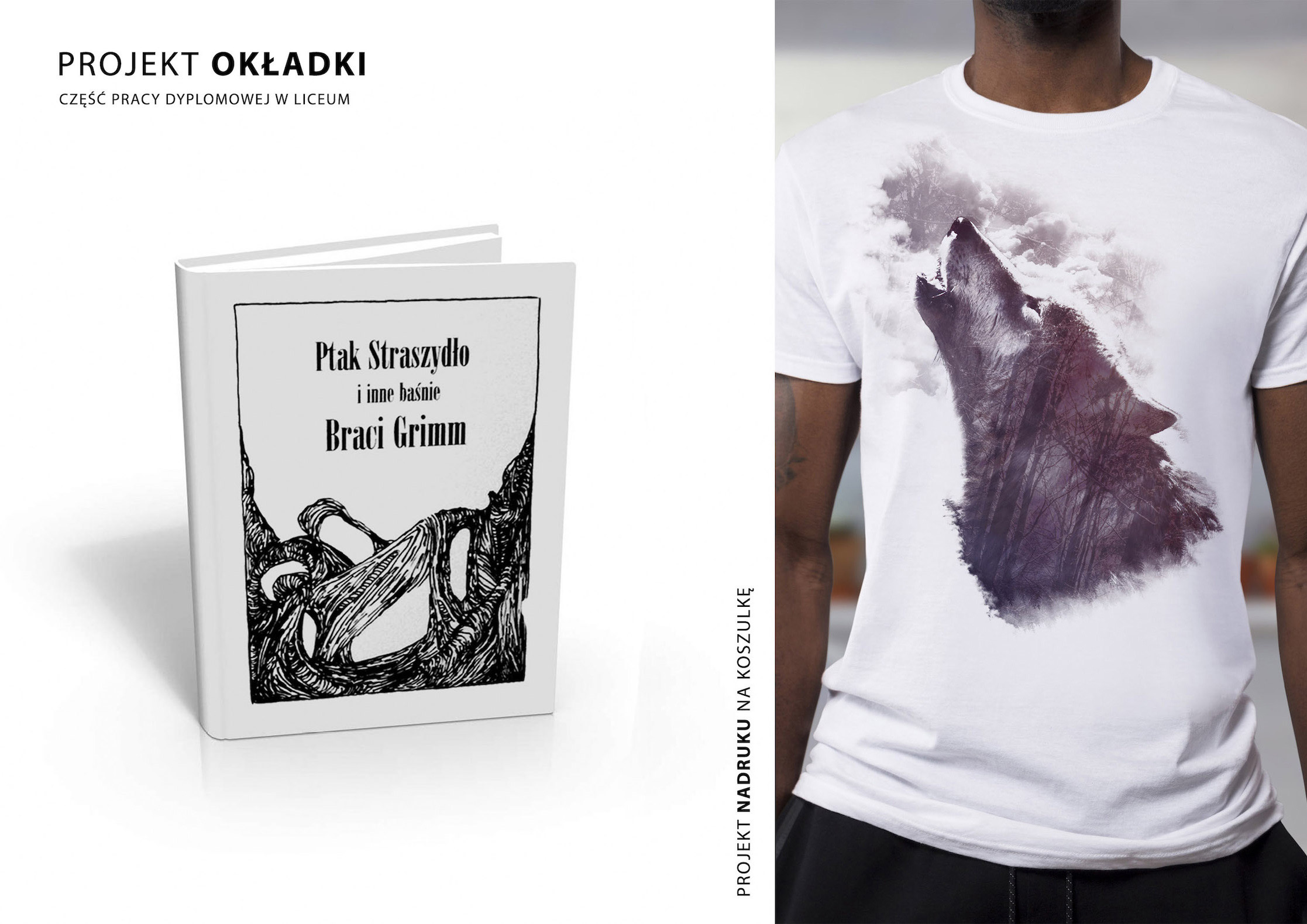 Wolf t-shirt design